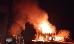 Mutfak tüpleri bomba gibi patladı