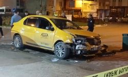 Gasp edilen ticari taksi yarım saatlik kovalamacayla durduruldu