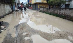 Çöken yola kanepe kollu önlem