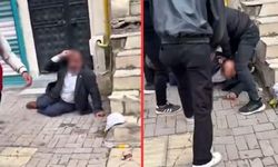 50 yaşındaki adama sokak ortasında meydan dayağı!