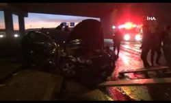 Şırnak'ta freni boşalan vinç 6 araca çarptı: 7 yaralı