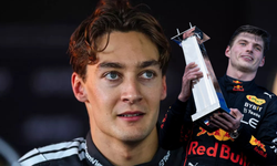 Russell: "Amacım, Verstappen ile şampiyonluk için yarışmak"