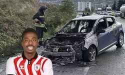 Samsunspor'un yıldızı Musaba felaketten son anda kurtuldu