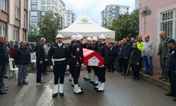 Kalp krizi geçiren polis memuru Samsun'da son yolculuğuna uğurlandı!