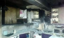 Aydın'da korkutan yangın! Su içmek için uyandı, ölümle burun buruna geldi