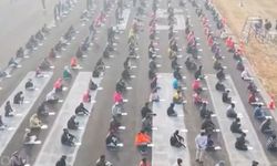 187 kişilik kadroya 8 bin başvuru: Sınav uçak pistinde yapıldı