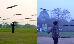 Uçan kılıç gerçek oldu: Elle kontrol edilen drone kılıç