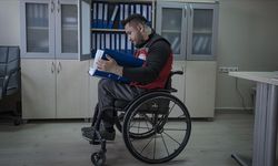 Sporla güç bulan engelli genç, devlet desteğiyle kendi işini kurdu