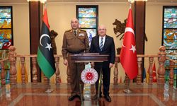 Bakan Güler, Libya Genelkurmay Başkanı Al-Haddad'ı kabul etti