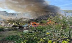 Çakmak gazı faciası: Kendini ve evini yaktı