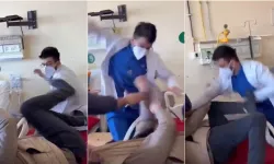 Hindistan'da doktor hastayı tekme tokat dövdü