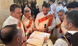 Süryani vatandaşlar Mardin'de Noel'i kutladı