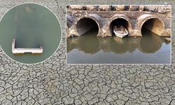 İstanbul'da kuraklık alarmı! Sular çekildi eski köy evleri ortaya çıktı