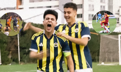 U19 derbisinde saha karıştı! Yumruklar havada uçuştu