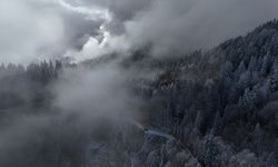 Kars'da kar yağışı: Kent beyaz örtüyle kaplandı