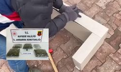 Sehpa içinden 4 kilo uyuşturucu çıktı