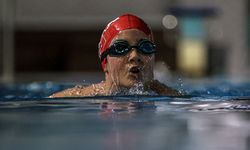 Genç para yüzücü Muhammed Ali milli takımı hedefliyor