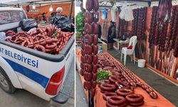 Gıdada skandal bitmiyor! Tarihi geçmiş 850 kilogram sucuk ele geçirildi