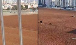 Binaların ortasında kalan arazi gündem oldu: "Sat kurtul" çıkışı