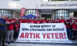 İzmir'de işçiler yine eylem yaptı