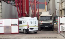 Tuzla'da tersanedeki iskelenin çökmesi sonucu 2 işçi yaralandı