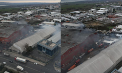 Esenyurt’ta hırdavat fabrikasında korkutan yangın: Saatlerdir müdahalelere devam ediliyor