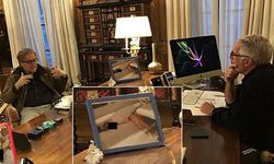 Epstein'ın masasındaki fotoğrafta ne var?