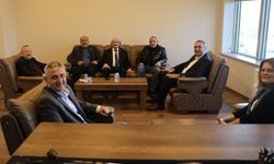 Yeşildağ Kanal 6 Spor Servisine nezaket ziyaretinde bulundu