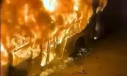 İstanbul Avcılar'da İETT otobüsü alev topuna döndü