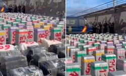 Açık denizlerde tarihin en büyük operasyonu! Yük gemisinde 10 ton uyuşturucu ele geçirildi