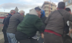 Eyüpsultan'da yol verme kavgası! O anlar kamerada