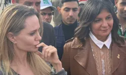 Ünlü oyuncu Angelina Jolie, Refah Sınır Kapısı’nda