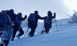 Yılının ilk tırmanışı Gönül Dağı'na gerçekleştirdi