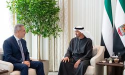 Dışişleri Bakanı Fidan, BAE Devlet Başkanı Muhammed Bin Zayid ile görüştü