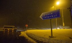 Bolu Dağı'nda yoğun kar yağışı etkilini artırdı