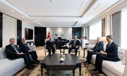 Dışişleri Bakanı Fidan, KİB Genel Sekreteri Bahaddin'i kabul etti