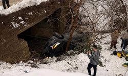 Hatay'da otomobil dereye düştü: 5 kişi yaralandı