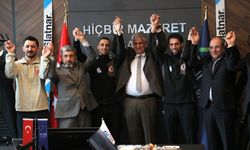 Kayakla atlama milli sporcuları kış olimpiyatlarına uğurlandı