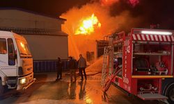 Strafor fabrikasında çıkan yangın kontrol altına alındı