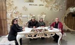 Diriliş Ertuğrul setinden düğüne: Film kostümüyle masal gibi nikah