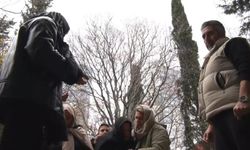 Öldürülen Atlas Çağlayan'ın yakınları kabri başında dua etti