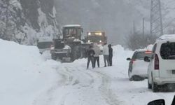 Çığ nedeniyle kapanan Trabzon-Bayburt karayolu ulaşıma açıldı
