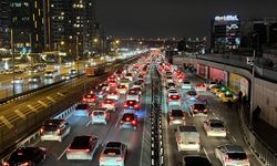 İstanbul'da trafik yoğunluğu yüzde 81 oldu
