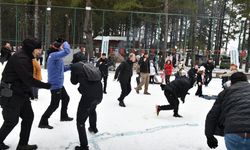 Zorkun Yaylası’nda kar coşkusu: İlk kar festivali başladı