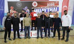 Ağrı'da muaythai şampiyonası yapıldı!