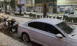 Silifke'yi dolu vurdu