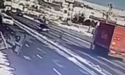 Batman'da feci kaza: Metrelerce yukarı fırladı! Görüntüler kan dondurdu