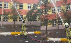 Diyarbakır'da boş okulda yangın! Ekipler kontrol altına aldı