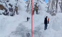 Hakkari-Van kara yolunda çığ düştü! Çok sayıda ekip sevk edildi