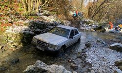 Kocaeli'nde esrarengiz olay: Aracı dere içinde, cesedi karların üzerinde bulundu!